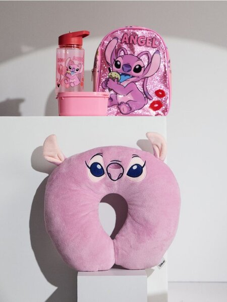 Sinsay - Cestovný vankúš Stitch - ružová
