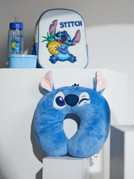 Sinsay - Cestovný vankúš Stitch - modrá