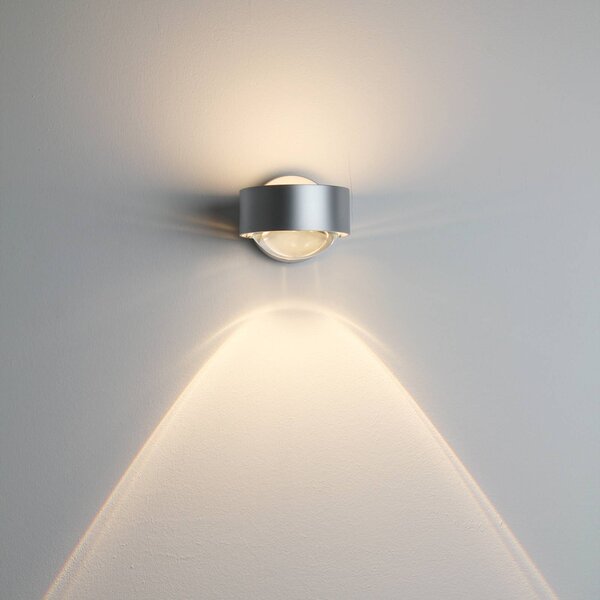 Top Light Nástenné svietidlo Puk Wall, G9, matný chróm, Chrómová / strieborná, Obývacia izba / jedáleň, kov, Moderný, Nástenné svietidlo