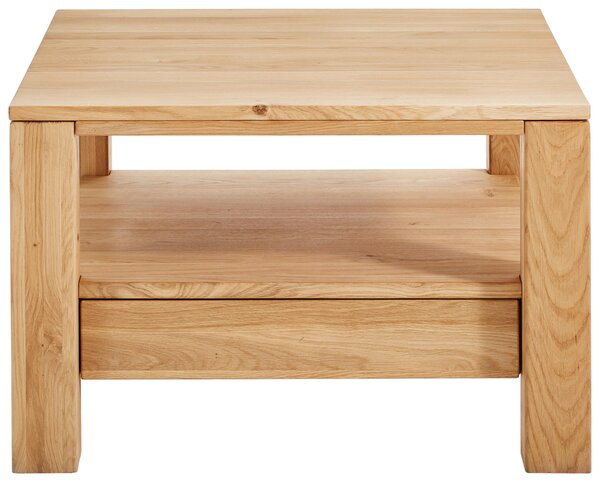 KONFERENČNÝ STOLÍK, farba duba, drevo, 70/70/47,5 cm Linea Natura - Stolíky do obývačky