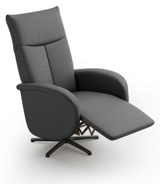 RELAXAČNÉ KRESLO, koža, antracitová Sit & More - Online Only obývacie izby, Online Only