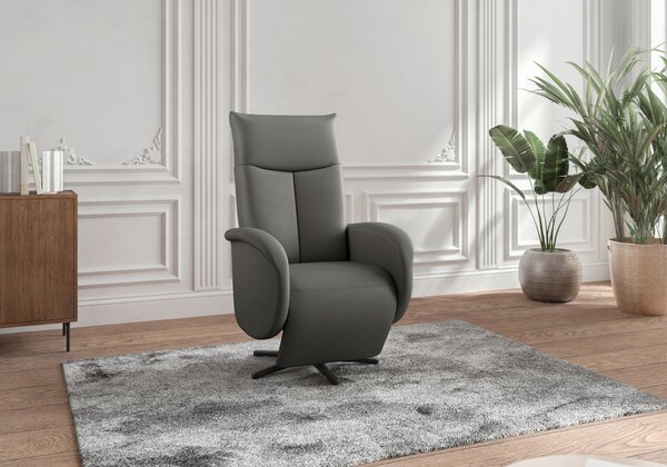 RELAXAČNÉ KRESLO, koža, antracitová Sit & More - Online Only obývacie izby, Online Only