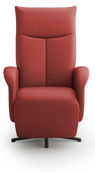 RELAXAČNÉ KRESLO, koža, červená Sit & More - Online Only obývacie izby, Online Only