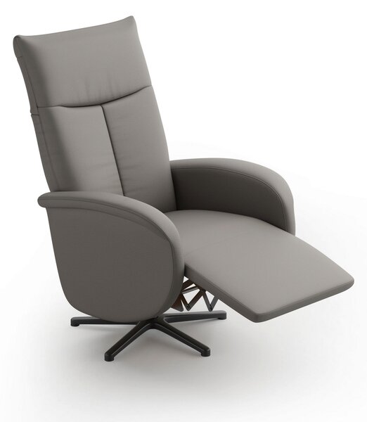 RELAXAČNÉ KRESLO, koža, mokka Sit & More - Online Only obývacie izby, Online Only