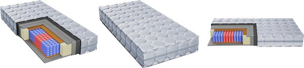 TAŠTIČKOVÝ MATRAC, 90/200 cm Boxxx - Matrace, Online Only