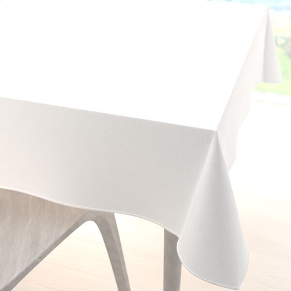Biante Zamatový štvorcový obrus Velvet Prémium SVP-052 Snehovo biely 140x140 cm
