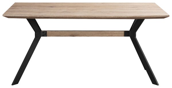 JEDÁLENSKÝ STÔL, prírodná farba, 160/90/76 cm MID.YOU - Online Only jedálne, Online Only