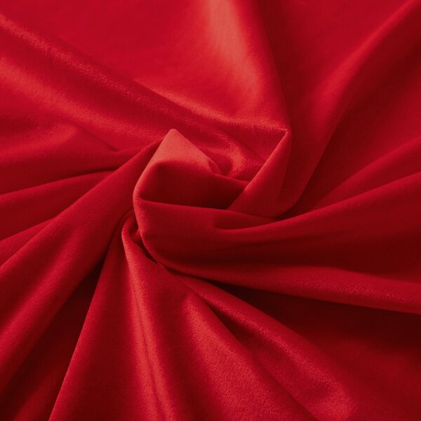 Biante Zamatový štvorcový obrus Velvet Prémium SVP-051 Sýto červený 80x80 cm