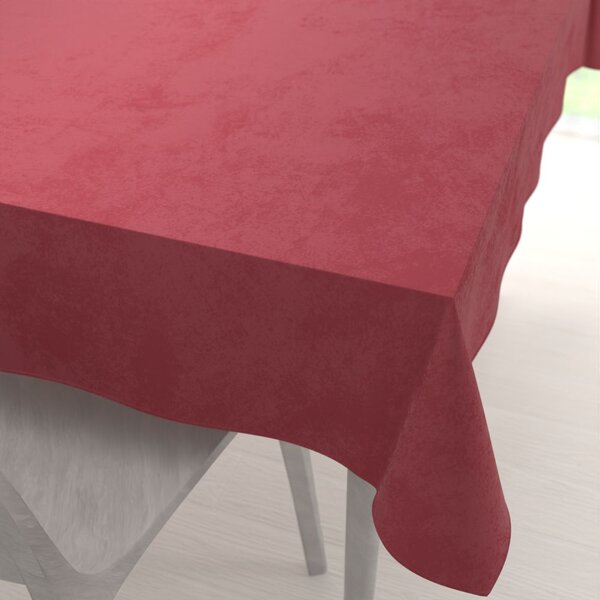 Biante Zamatový obdĺžnikový obrus Velvet Premium SVP-050 Vínovo červený 60x100 cm