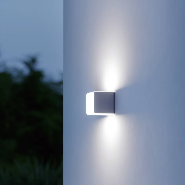STEINEL L 830 C LED vonkajšie nástenné svietidlo, antracitová farba, Hliník / sivá / zinok, Plast, Moderný, Nástenné svietidlo