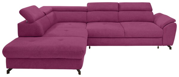 ROHOVÁ SEDAČKA, textil, magenta Stylife - Sedačky, Online Only