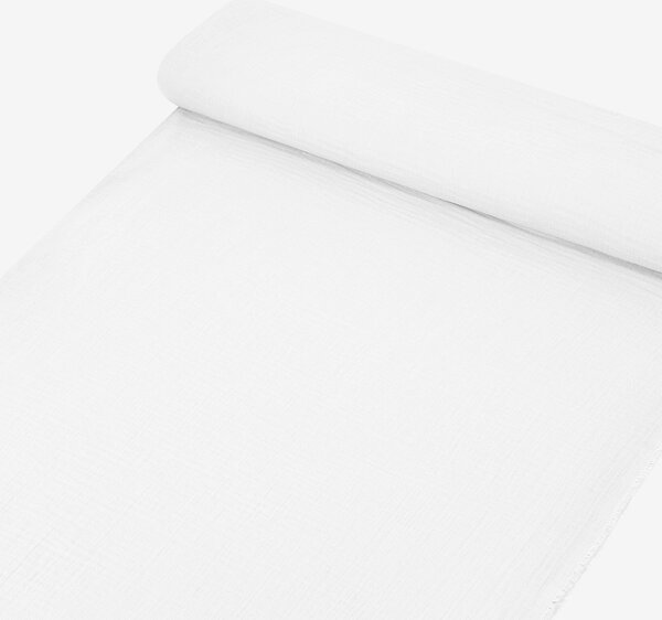 Goldea mušelínová látka – biela 240 cm