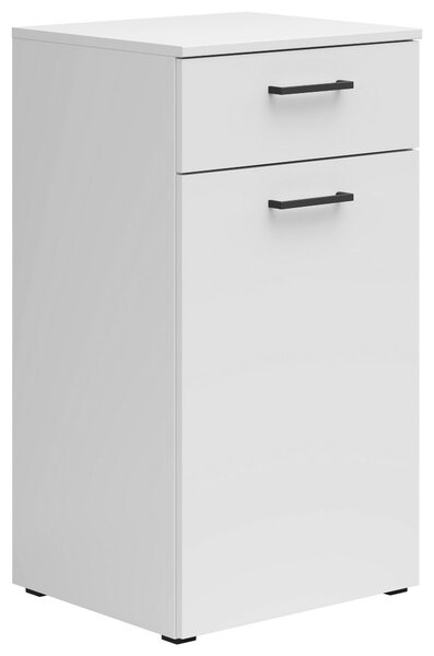KOMODA, biela, 45/83/40 cm Carryhome - Komody