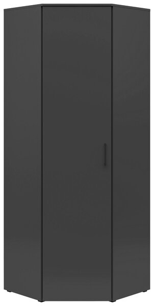 ROHOVÁ SKRIŇA, grafitová, 72/195/72 cm Carryhome - Skrine