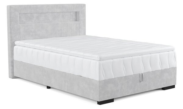 ČALÚNENÁ POSTEĽ, 120/200 cm, sivá Esposa - Postele