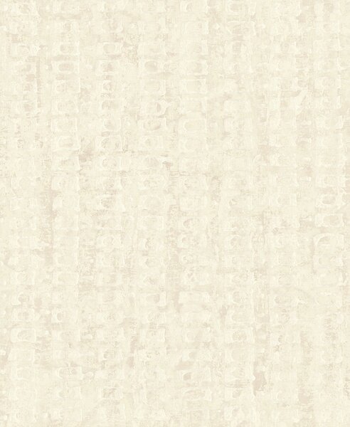 Luxusná krémová geometrická vliesová tapeta na stenu, 58706, Aurum II, Limonta