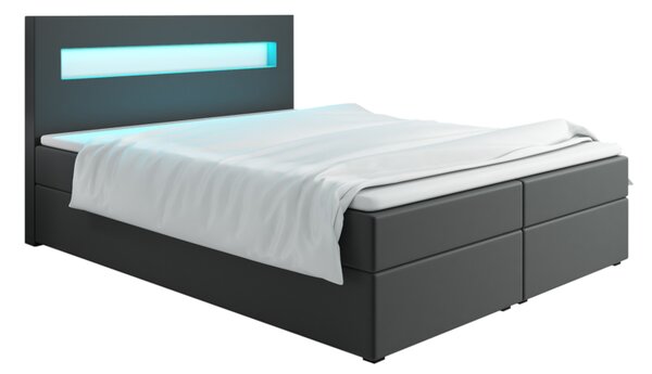Čalúnená posteľ boxspring LOZE 3, 160x200, soft 29