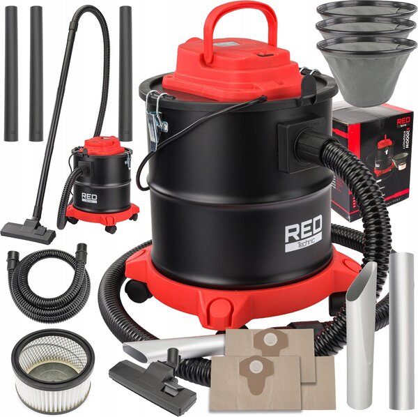 POWERMAT Priemyselný vysávač popola 2000W RTESP0077