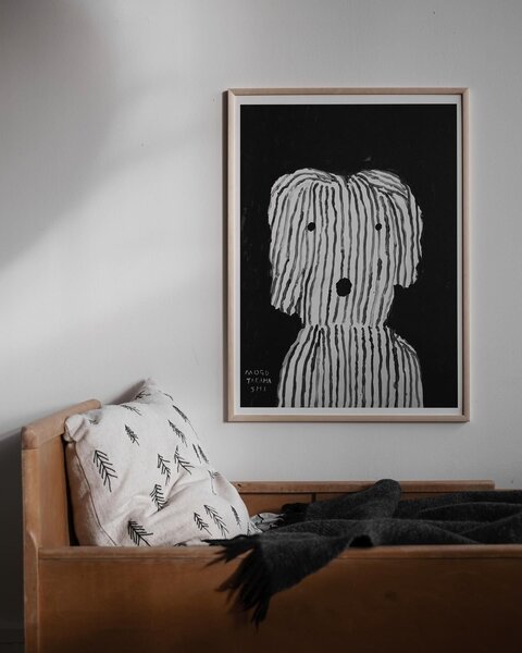 Vyšívaná obliečka na vankúš Tall 48 × 48 cm