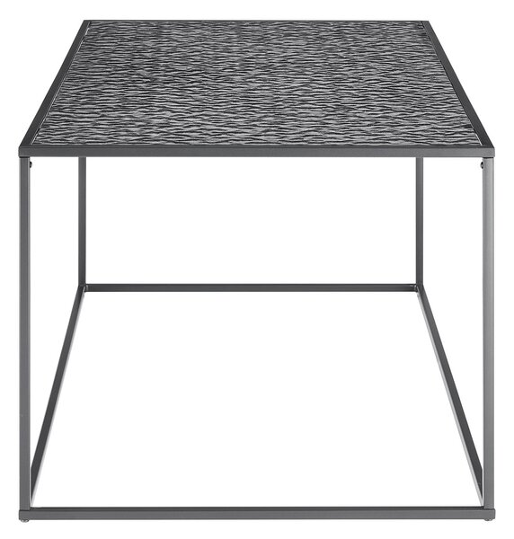 KONFERENČNÝ STOLÍK, čierna, kov, sklo, 110/55/45 cm Livetastic - Stolíky do obývačky, Online Only