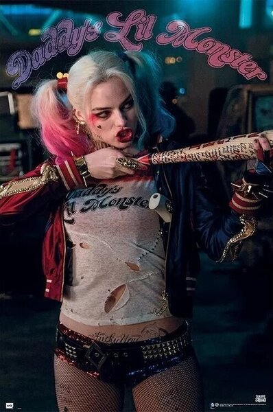 Plagát, Obraz - Suicide Squad - Harley Quinn, (61 x 91.5 cm)