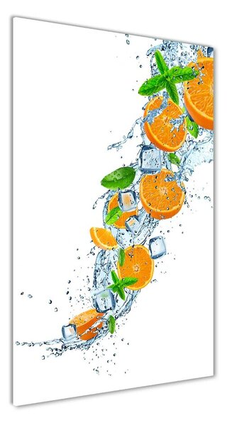 Vertikálny foto obraz akrylový na stenu Pomaranče
