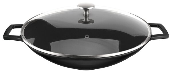 ERNESTO Liatinový wok s pokrievkou, Ø 36 cm (100352996)