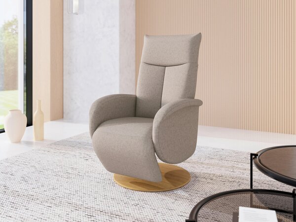 RELAXAČNÉ KRESLO, textil, taupe Sit & More - Online Only obývacie izby, Online Only