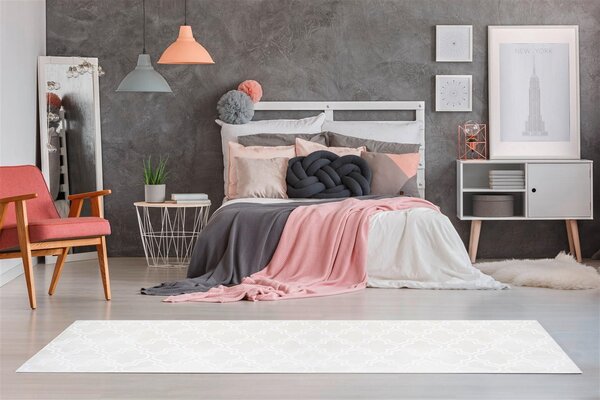 PLOCHO TKANÝ KOBEREC, 80/150 cm biela - Online Only bytové doplnky, Online Only
