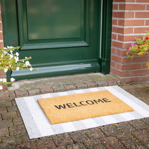 Rohožka z kokosového vlákna 40x60 cm Welcome - Esschert Design