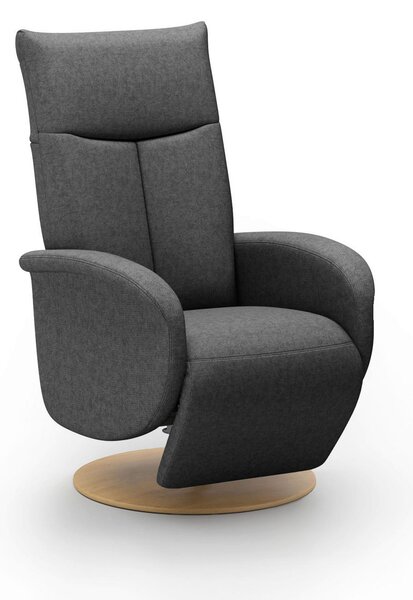 RELAXAČNÉ KRESLO, textil, tmavosivá Sit & More - Online Only obývacie izby, Online Only