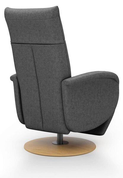 RELAXAČNÉ KRESLO, textil, tmavosivá Sit & More - Online Only obývacie izby, Online Only