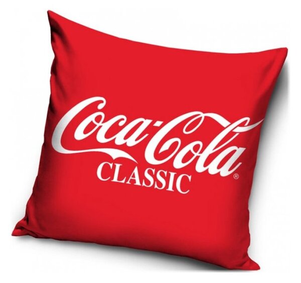 Vankúš Coca-Cola Classic Logo - 40 x 40 cm