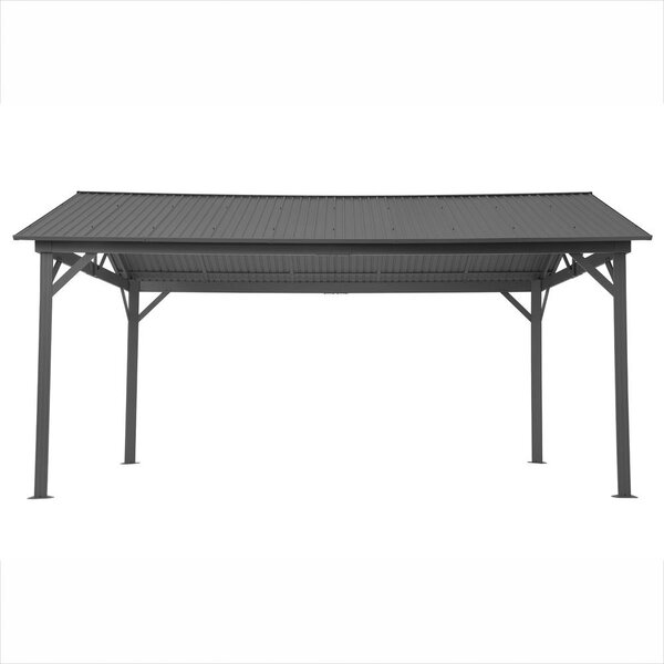 Hliníková pergola Avenberg PAVILIO 5x3m čierna