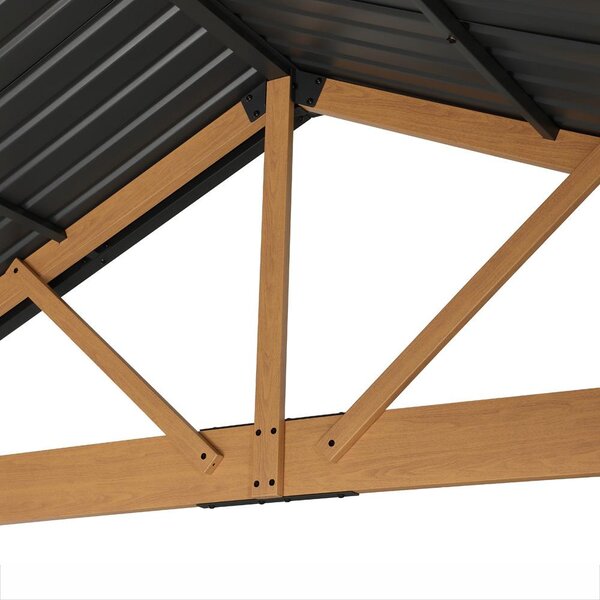 Hliníková pergola Avenberg PAVILIO 5x3m natur