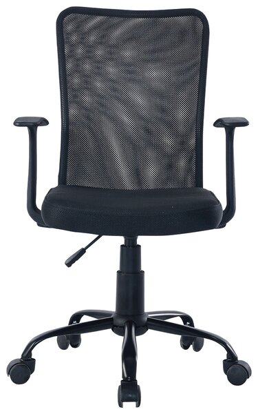 OTOČNÁ STOLIČKA PRE MLÁDEŽ, sieťovina, čierna Boxxx - Detské izby