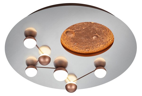 STROPNÉ LED SVIETIDLO, 50/50/10 cm - Interiérové svietidlá