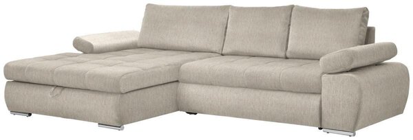 ROHOVÁ SEDAČKA, textil, béžová Carryhome - Sedačky
