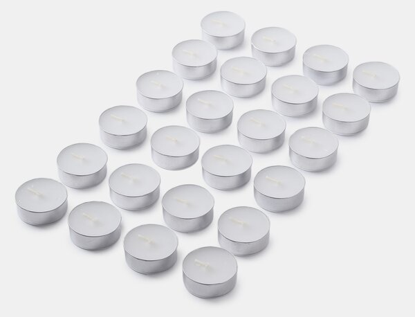 Sinsay - Nevoňavé čajové sviečky 24 pack - biela