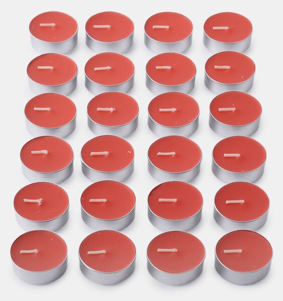 Sinsay - Nevoňavé čajové sviečky 24 pack - červená