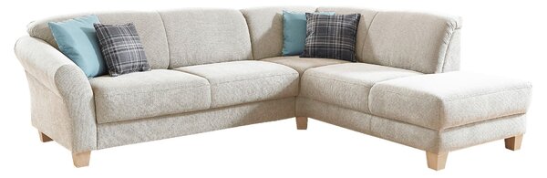 ROHOVÁ SEDAČKA, textil, krémová Sit & More - Sedačky, Online Only