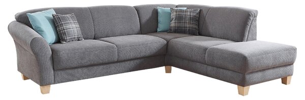 ROHOVÁ SEDAČKA, textil, sivá Sit & More - Sedačky, Online Only