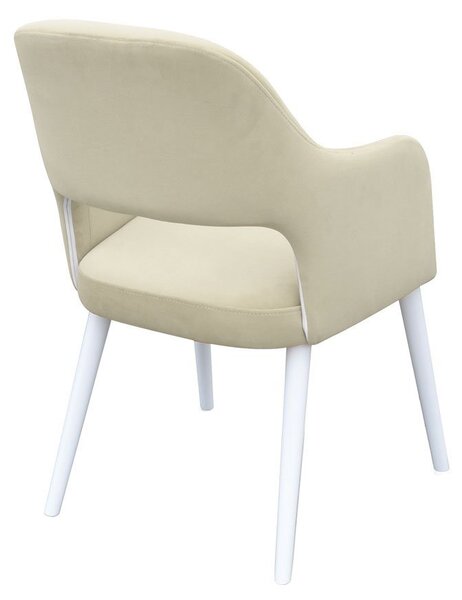 Mirjan24 Kreslo JK85 R, Dostupné poťahy: Magic Velvet 2216, farebné prevedenie stoličky v dreve: buk 5903211209390