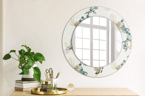 Zrkadlomat.sk Chinoiseries Chinoiseries Okrúhle dekoračné zrkadlo lsdo-00012