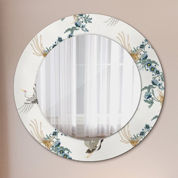 Zrkadlomat.sk Chinoiseries Chinoiseries Okrúhle dekoračné zrkadlo lsdo-00012