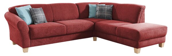 ROHOVÁ SEDAČKA, textil, červená Sit & More - Sedačky, Online Only