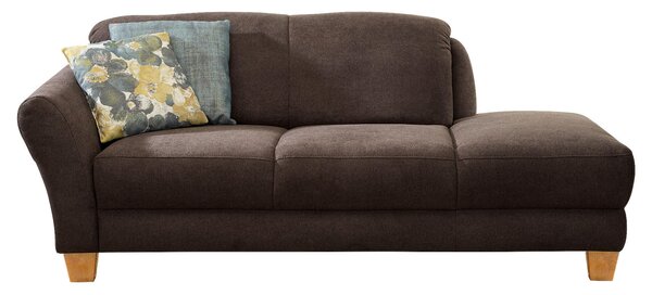 LEŇOŠKA, textil, tmavohnedá Sit & More - Online Only obývacie izby, Online Only