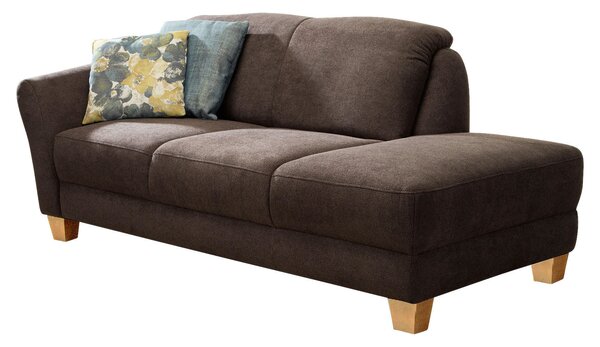 LEŇOŠKA, textil, tmavohnedá Sit & More - Online Only obývacie izby, Online Only