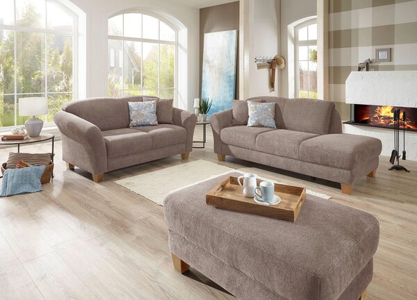 LEŇOŠKA, textil, taupe Sit & More - Online Only obývacie izby, Online Only