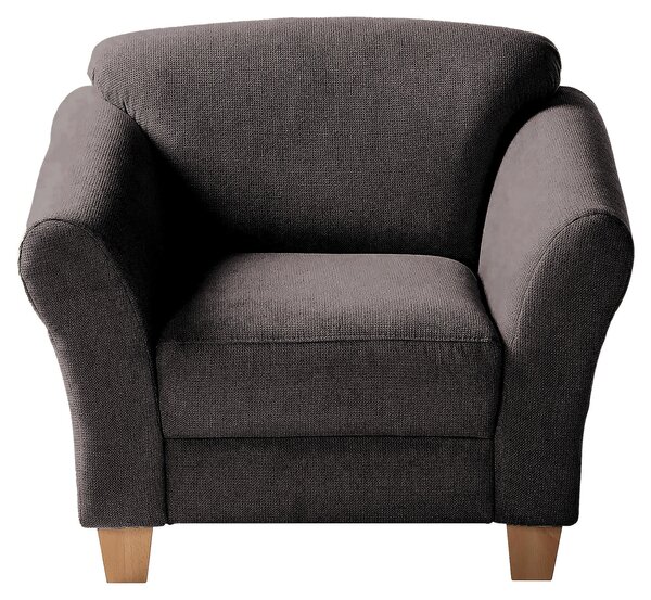 KRESLO, textil, tmavohnedá Sit & More - Online Only obývacie izby, Online Only